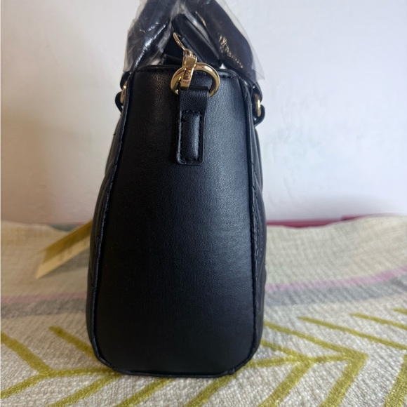 NWT Valentino Orlandi Black Quilted Mini Bag - Picture 3 of 7